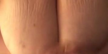 Jerking Off On Big Titties!