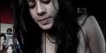 Smart Tits Of Indian Wife Doing Blowjob To Her Husbund