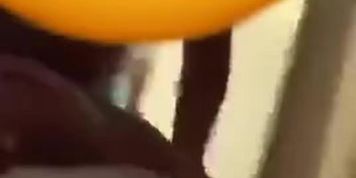 Kansas City ebony runs from cock pt 2