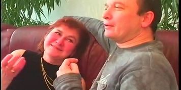 Mature redhead strips naked for some wild sex - video 1