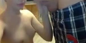 Sexy Little Blonde Chick on Webcam