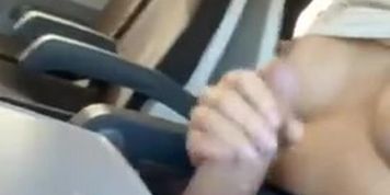 Shemale Flashing Tits And Dick On Train