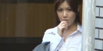 Asian lady has some hot sex in public part3 - video 4
