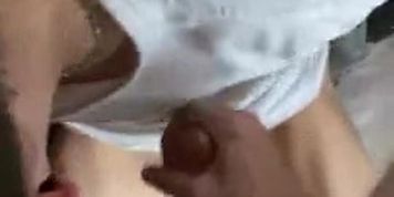 Cumming inside my boyfriend's mouth