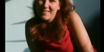 Chubby red head gets covered in jizz