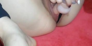 my gf wants to have sex with a dildo and my penis