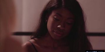 Steamy interracial lesbian sex with teens Aiden Ashley and Anne Amari (Ashley Anne)