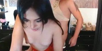 Beautiful Tranny Seducing Her Partner