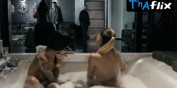 Serena Simaldone Lesbian,  Breasts Scene  in I Bastardi Di Pizzofalcone