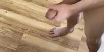 huge hairy dick masturbate