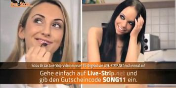 German live strip commercial Comedy Central Germany