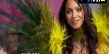 Lais Ribeiro Underwear Scene  in The Victoria'S Secret Fashion Show 2013