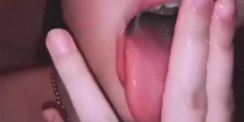 Spit and finger play