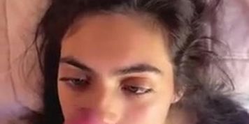 Brenda Trindade mouth fuck-cumshot