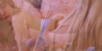 Latinas with same dress get lesbian action on bed