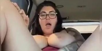 Dildo big ass masturbate