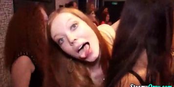 Amateur teen squirts at cfnm orgy