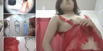 Brassiere Fitting Room Caught By Hidden Cam