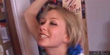 Kasia blue dildo - video 3