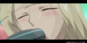 Hentai blonde licked and fucked by a monster - video 1