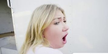 Slutty Zelda Morrison flashes perky tits and juicy ass