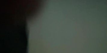 Little Asian lady squating and taking a little piss in a porno vid