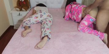 Beautiful Nieces Resting in the House of the Perverted Uncle Part 2