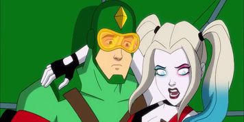 LESBIAN SEX CARTOON (PART 2, sex act exposed) - Harley Quinn & Poison Ivy sleep together - DC Batman (Poison Ivy (II))