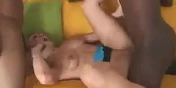 Tiffany Rayne Interracial Gangbang