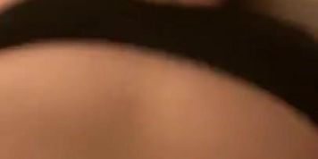 Daddy fucked his whores pussy - watch her squirt at the end 