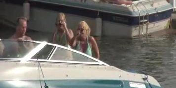 PARTY FEMALES - Hot Babes Party Hard On Boat During Spring Break (Daryn Lee)