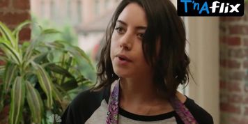 Aubrey Plaza Underwear Scene  in Welcome To Sweden