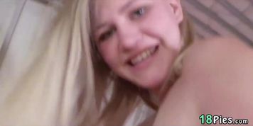 Blond Amateur Creampie  Roxy Lovette