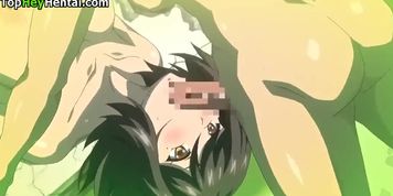 Hentai Beautiful Girl With Huge Tits Enjoys Anal Sex.