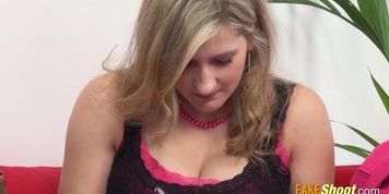 Shy Blonde Milf Gets a Dream Photoshoot