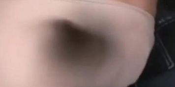 Daughter watch mom fucked by geek on bus