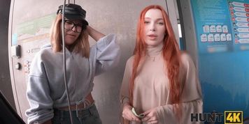 Hunt4K. Could You Please Help Me Bring My Sexy Redheaded Gf To Orgasm With Your Dick?