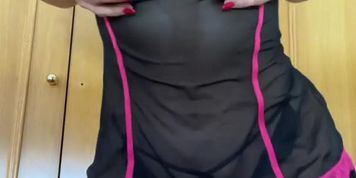 Pink & Black Lingerie #1