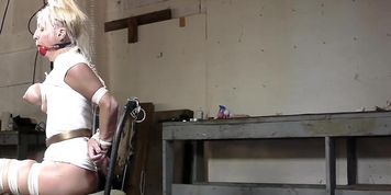 Blonde In Hardcore Bondage - Part 2