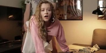 Super hot and sexy amateur teen girl with huge bouncing boobs gets dicking by friend
