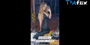 Diana Milyutina Butt,  Breasts Scene  in Diana Milyutina Is Flashing The Hotest Sexy Seethrough Dress Ever