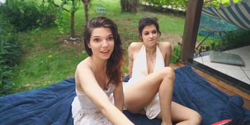 Backyard hotties fun