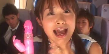 Mihiro Beautiful Flight Get A Mouth Full of Cum
