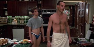 Smooth boy in panty - classic movie scene
