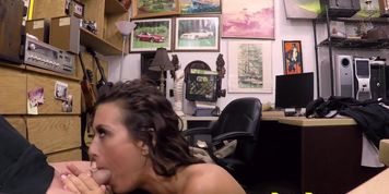 Beautiful Latina Milf Takes A Huge Dick In Her Mouth & Pussy For Instant Cash