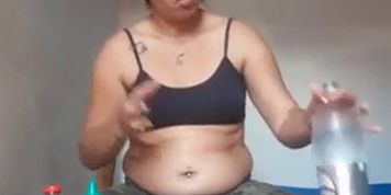 Chubby Latina Pancake Stuffing