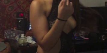 Induced Lactation Girl Squirts Milks and Rides a Dildo to Or