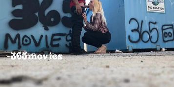 MY BOSS WIFE & BBC BEHIND DUMPSTER @ LUNCHTIME THIRSTY THURSDAY 