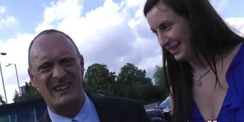 JIM SLIP - MILF nurse enjoys foreplay with older guy