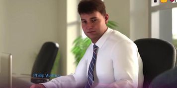 THE OFFICE - Sex Scene #15 - 3d hentai, Animation, Porn games, Adult games, 3d game